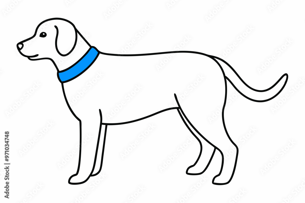 illustration of a dog illustration of a dog