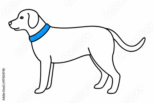 illustration of a dog