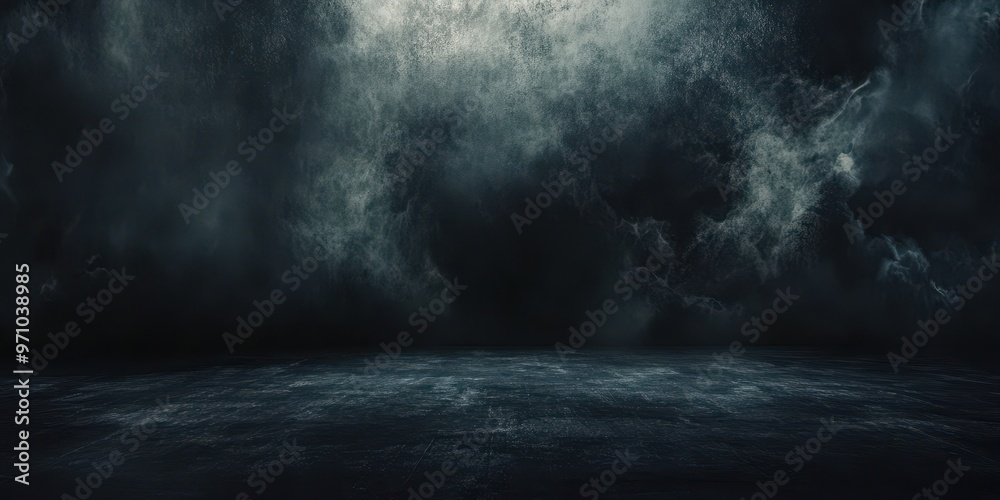 A dramatic, dark background with swirling clouds and a misty surface, perfect for creating a moody atmosphere. A dramatic, dark background with swirling clouds and a misty surface, perfect for creating a moody atmosphere.
