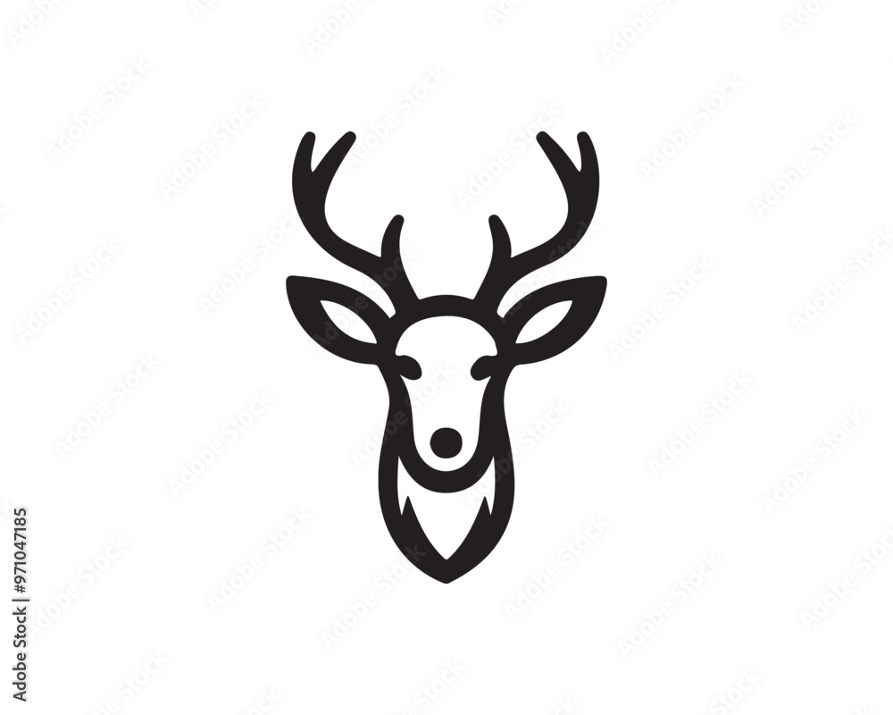 deer head icon deer head icon