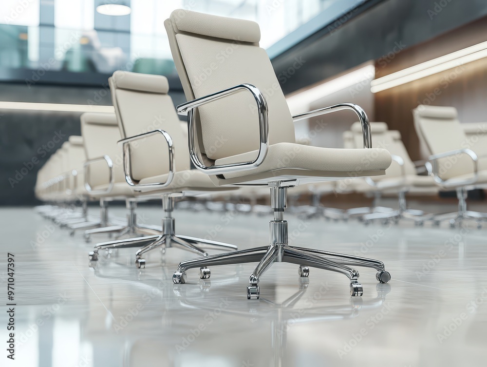 Empty office chairs in corporate boardroom, reflecting mass layoffs due to economic downturn and bankruptcy, bankruptcy economy, corporate collapse Empty office chairs in corporate boardroom, reflecting mass layoffs due to economic downturn and bankruptcy, bankruptcy economy, corporate collapse