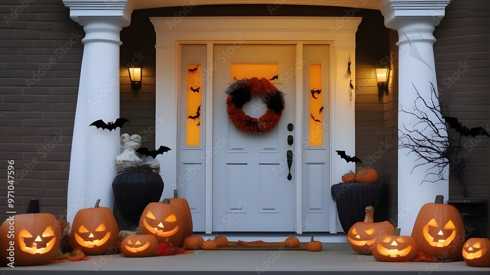 Obraz premium Halloween decorations