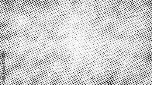 Obraz na płótnie Grunge noise gradient texture. Dirty grain background. Dotted halftone overlay. Sand dusty distressed wallpaper. Grungy grit pattern. Black-white random dot texture for poster, banner, web w salonie