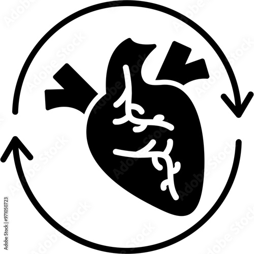 Heart Transplant Icon