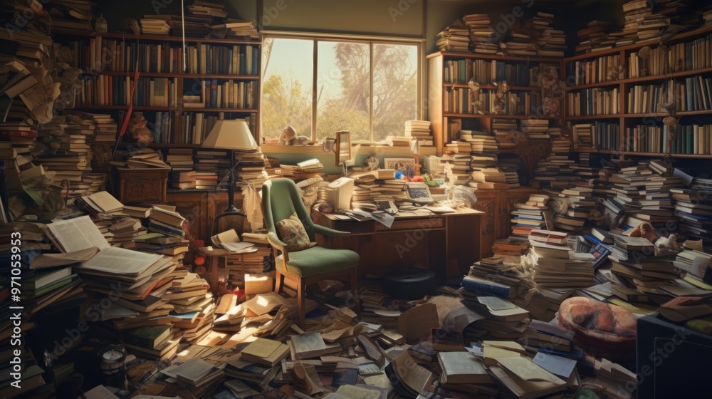 A Room Filled With Books A Room Filled With Books