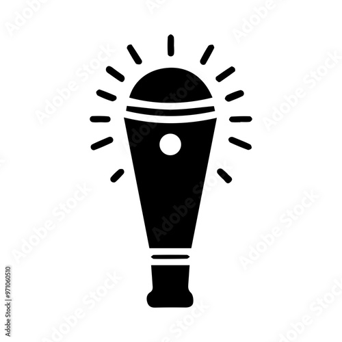 Racquet liner and solid vector vector icon  in black and white filled and solid style  in black