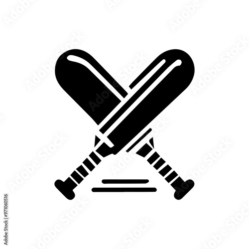 Racquet liner and solid vector vector icon  in black and white filled and solid style  in black