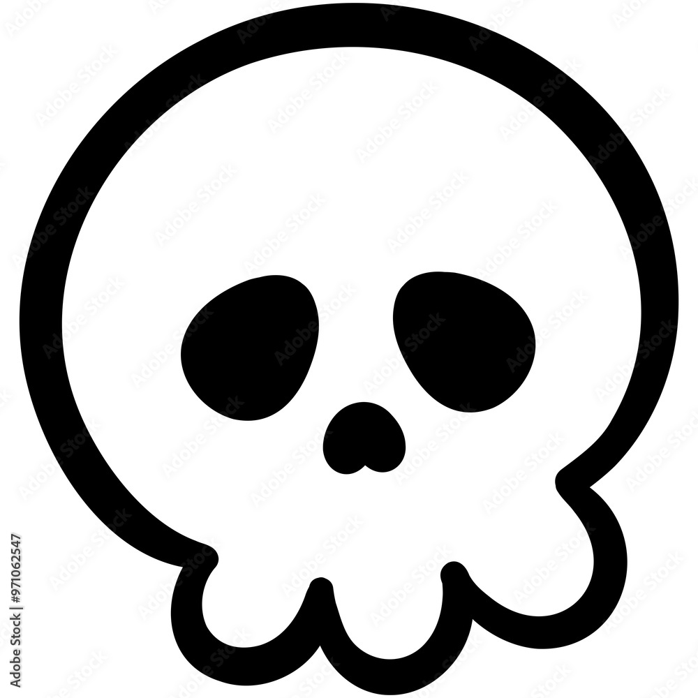 Halloween skull Halloween skull