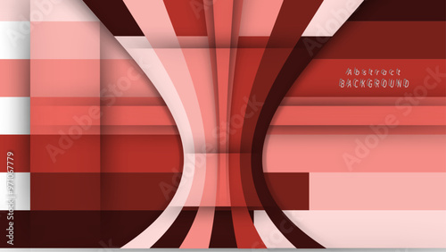 Abstract design featuring circular elements and various shades of red, perfect for creative backgrounds