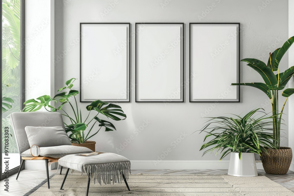 Interior Living Room Photo Frame Mockup Interior Living Room Photo Frame Mockup