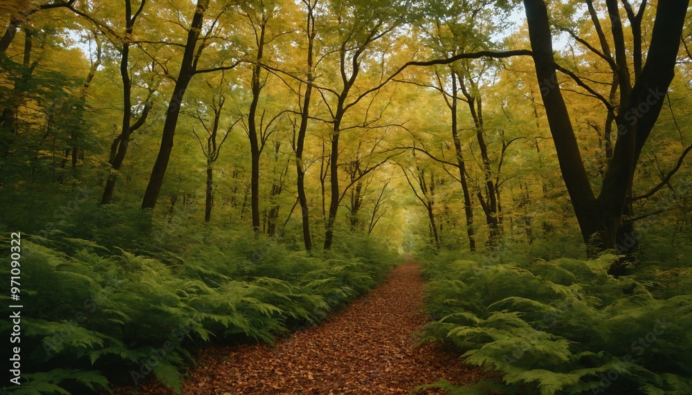 Fototapeta premium Foliage, nature landscape