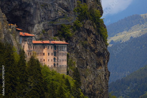 Sumela Monastery, a Greek Orthodox wonder located in Turkey's picturesque Pontic Mountains