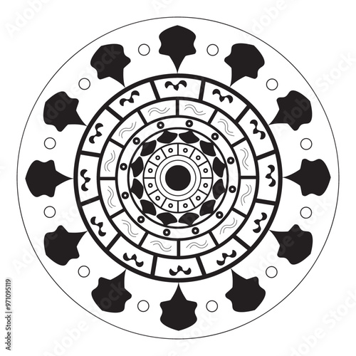 Mandala design 