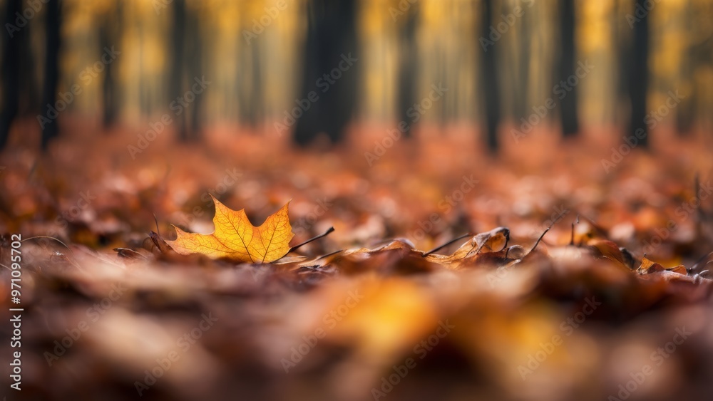 autumn leaves on the ground autumn leaves on the ground