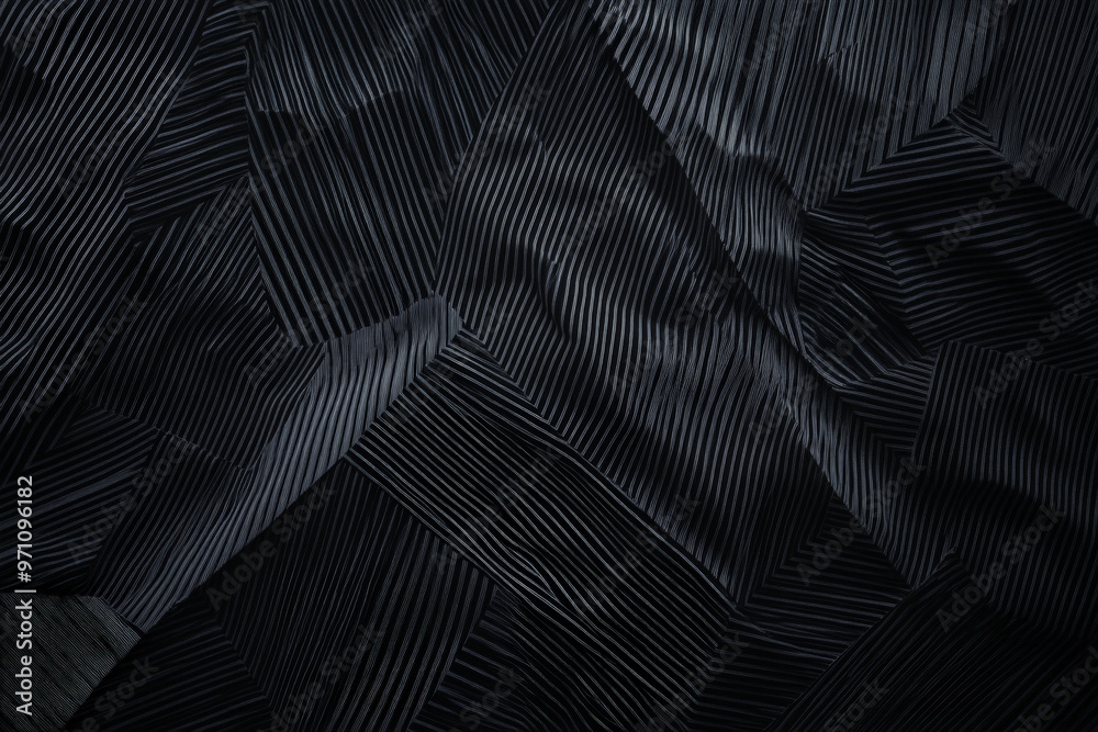 A dark black background with subtle, thin grey stripes forming a complex geometric pattern. The stripes are barely noticeable at first glance, creating an understated yet intricate design that invites A dark black background with subtle, thin grey stripes forming a complex geometric pattern. The stripes are barely noticeable at first glance, creating an understated yet intricate design that invites