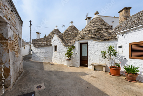 Trulli in Alberobello, Puglia, Southern Italy