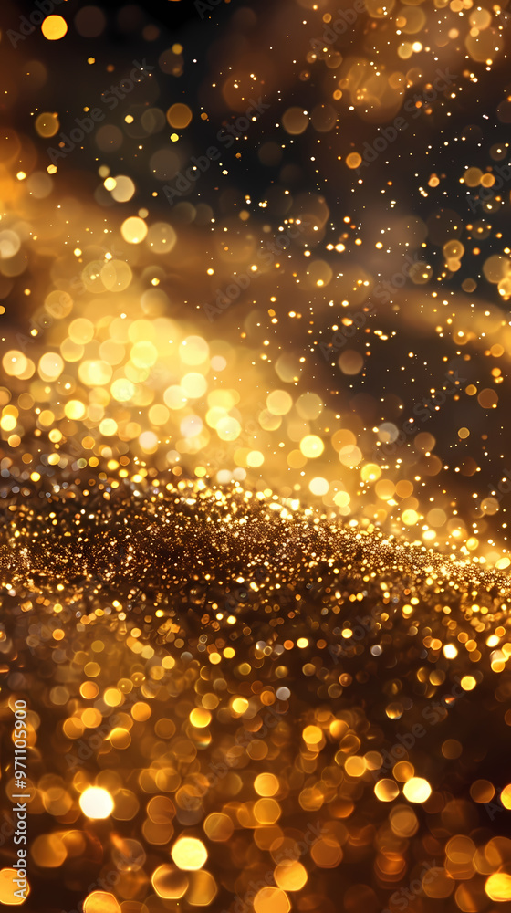 Luxury abstract gold background with glitter light effect decoration. Luxury abstract gold background with glitter light effect decoration.