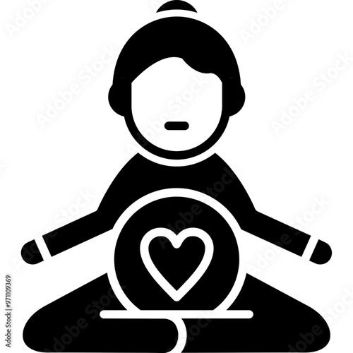 Maternity Yoga Icon