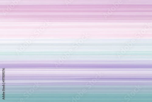 A soft, gradient background with thin horizontal stripes in pastel shades of pink, lavender, and mint green. The gentle transitions between the colors create a calm, serene design perfect for a