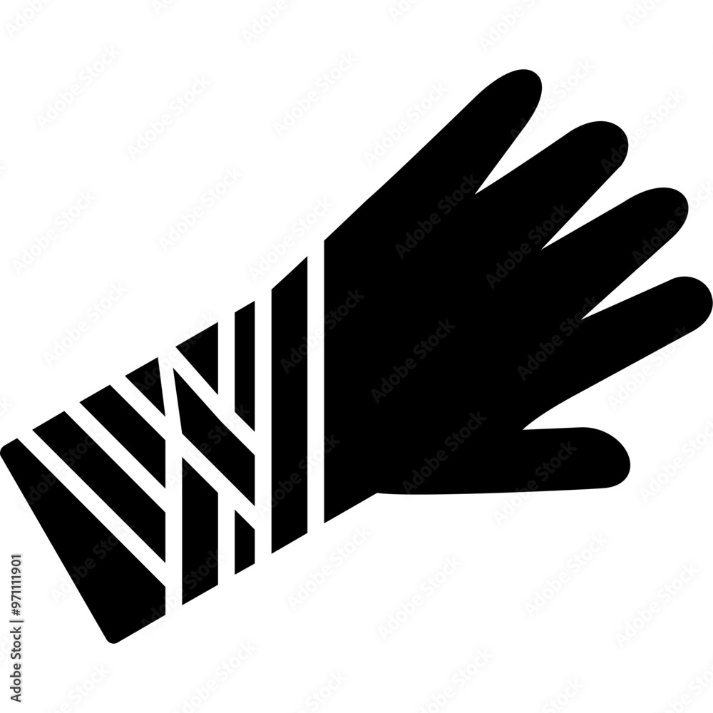 Obraz premium Surgical Plaster Cast Icon