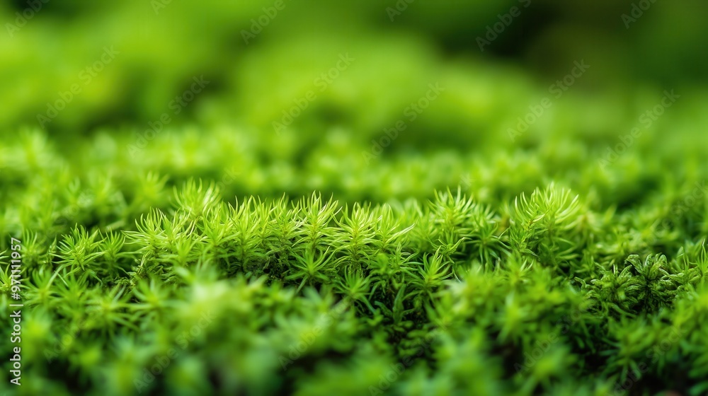 A lush green field of grass with a few weeds. The grass is very thick and green, and the weeds are small and scattered throughout the field. Scene is peaceful and serene, as the grass A lush green field of grass with a few weeds. The grass is very thick and green, and the weeds are small and scattered throughout the field. Scene is peaceful and serene, as the grass