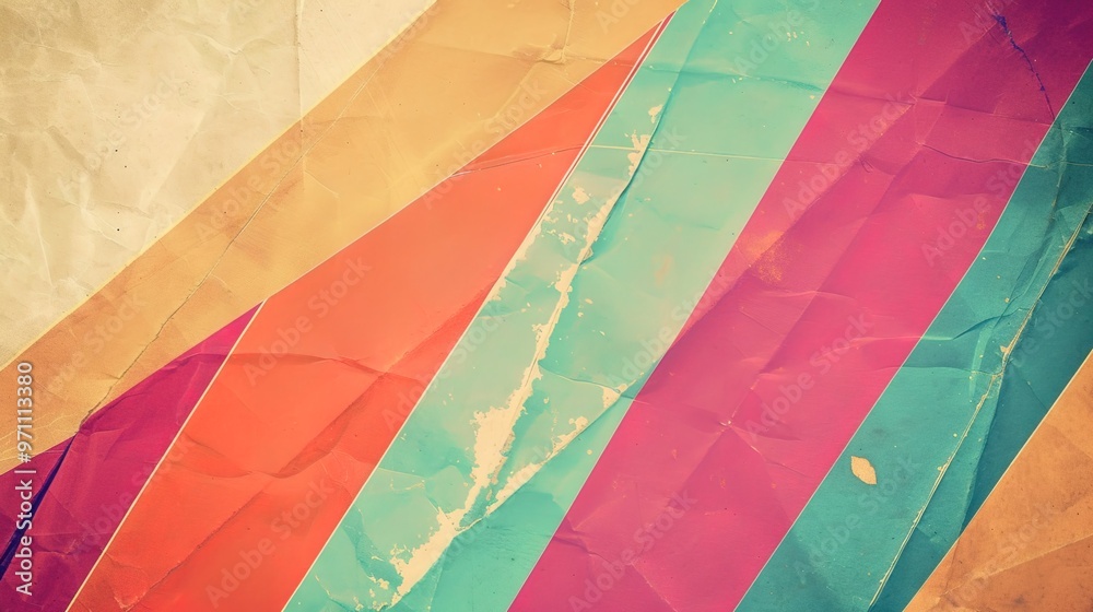 Obraz premium Vintage wallpaper background with an old parchment paper texture and copy space image