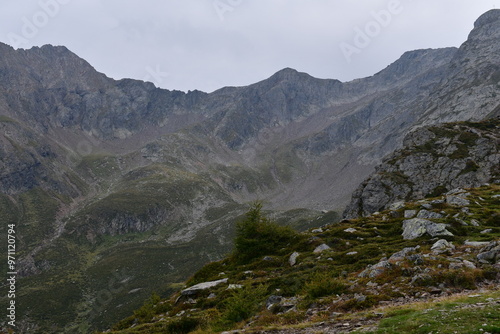 Obraz na płótnie Schöne Landschaft auf dem Hirzer in Südtirol w salonie