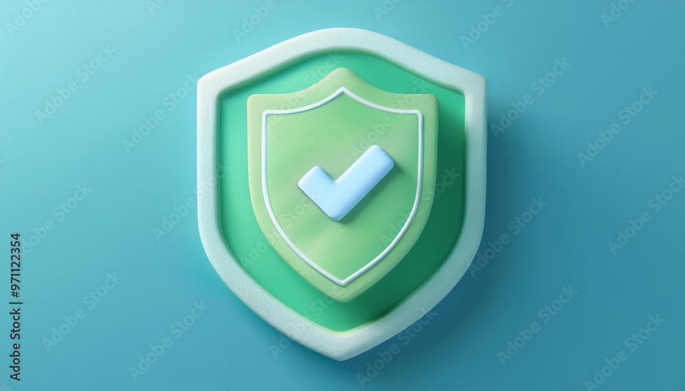 A modern green shield icon with a check mark, symbolizing security, protection, and trust in digital environments. A modern green shield icon with a check mark, symbolizing security, protection, and trust in digital environments.