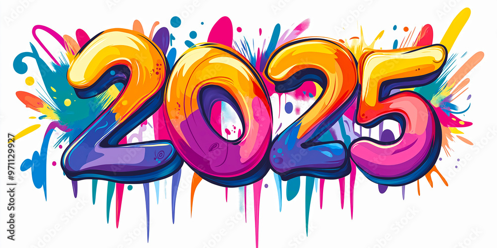 Naklejka premium text 