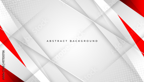 Abstract red gray gray white blank space modern futuristic background vector illustration design.