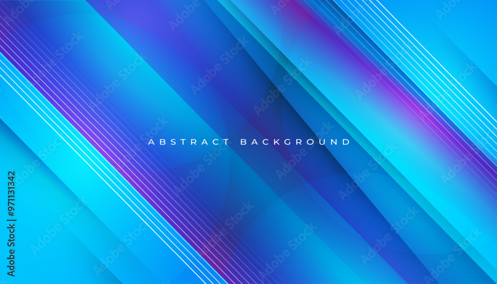 Blue abstract gradient background with diagonal lines Blue abstract gradient background with diagonal lines
