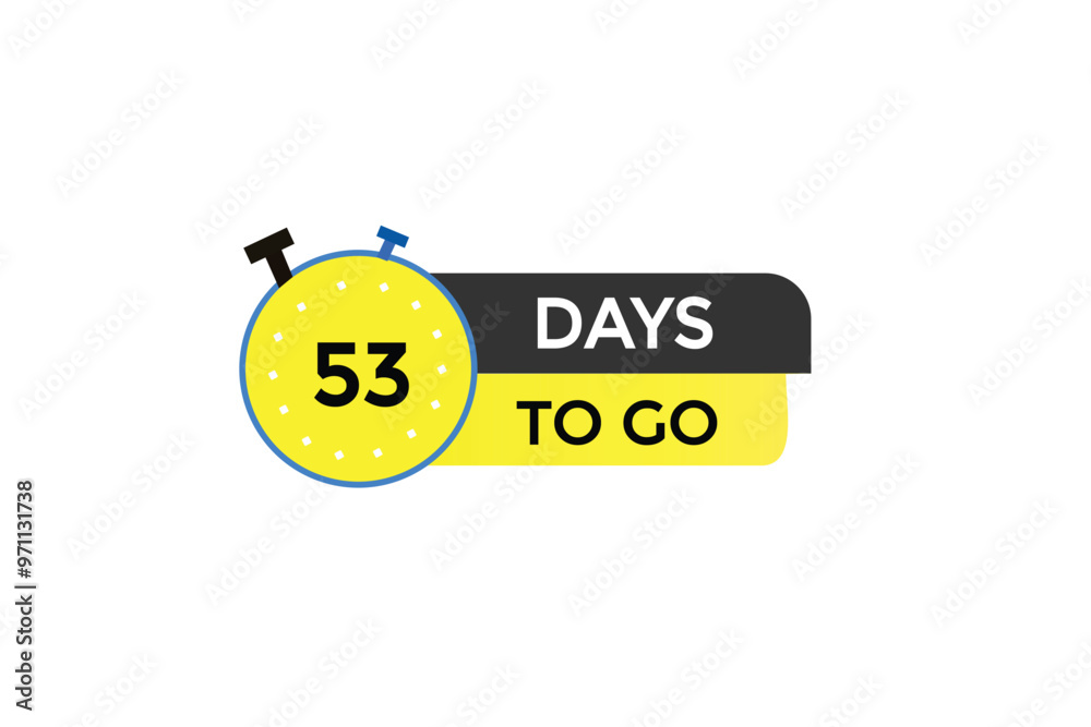 53 days to go, icon, stile, timer, countdown, clock, time, background, template, 53 days to go, countdown, sticker, left banner, business, sale, label button
53 days to go, icon, stile, timer, countdown, clock, time, background, template, 53 days to go, countdown, sticker, left banner, business, sale, label button