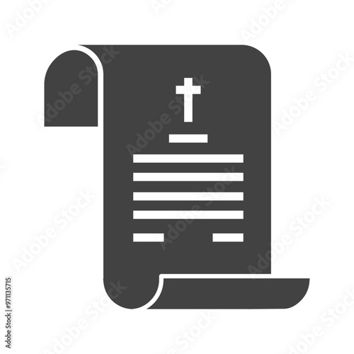 Funeral Glyph Icons