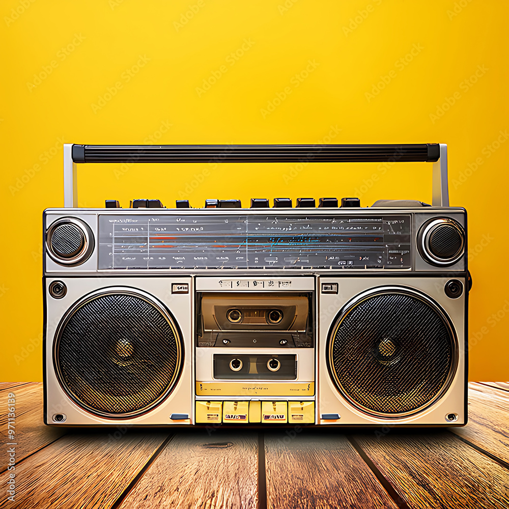 Fototapeta premium Old-School-Radio-Retro-Style.jpg