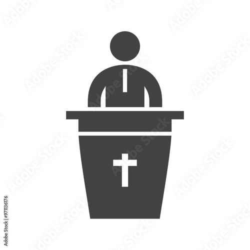 Funeral Glyph Icons