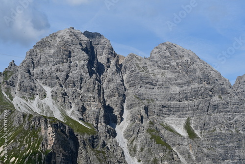 Obraz na płótnie Schöne Landschaft auf Schlick 2000 im Stubaital w salonie