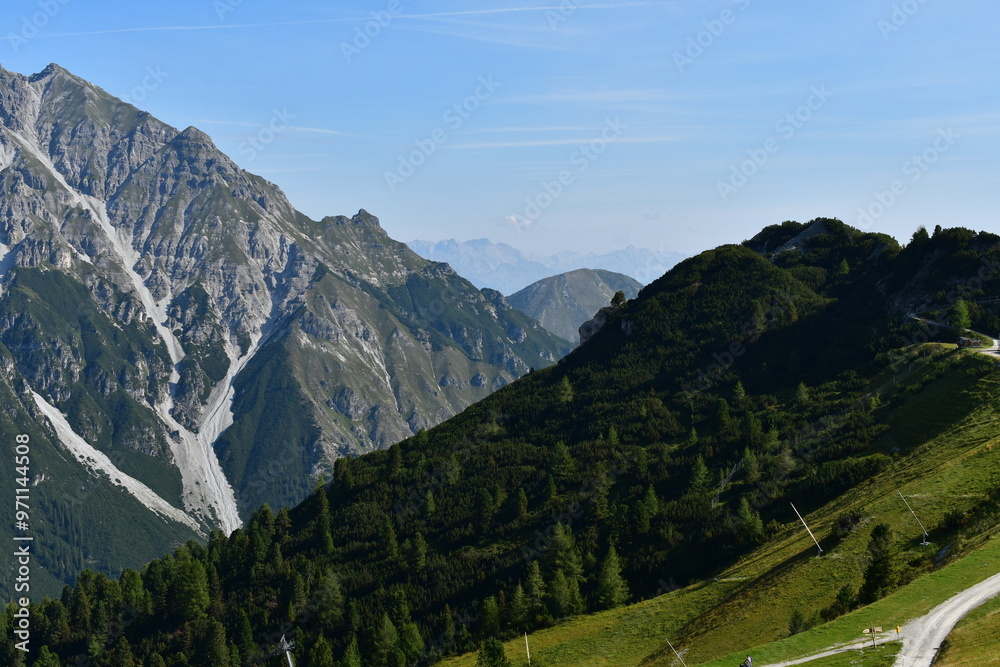 Schöne Landschaft bei Schlick 2000 im Stubaital