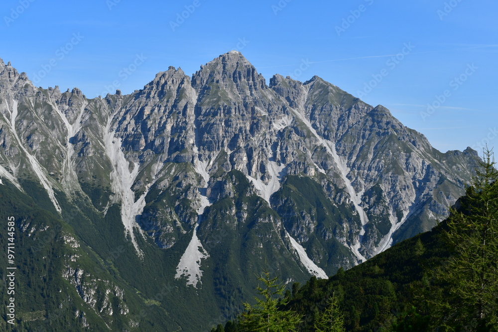 Schöne Landschaft im Stubaital