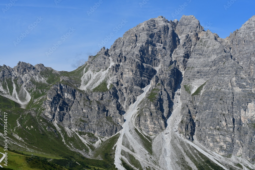 Schöne Landschaft im Stubaital
