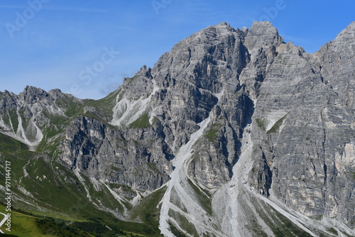 Obraz na płótnie Schöne Landschaft im Stubaital w salonie