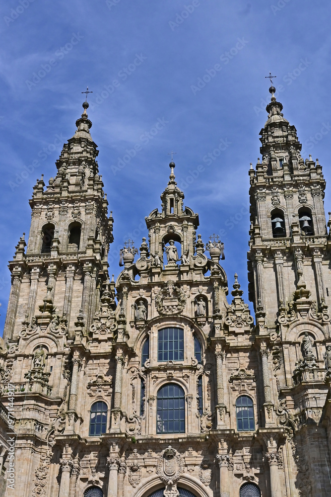 Santiago de Compostela, Galizia, la cattedrale - Spagna Santiago de Compostela, Galizia, la cattedrale - Spagna