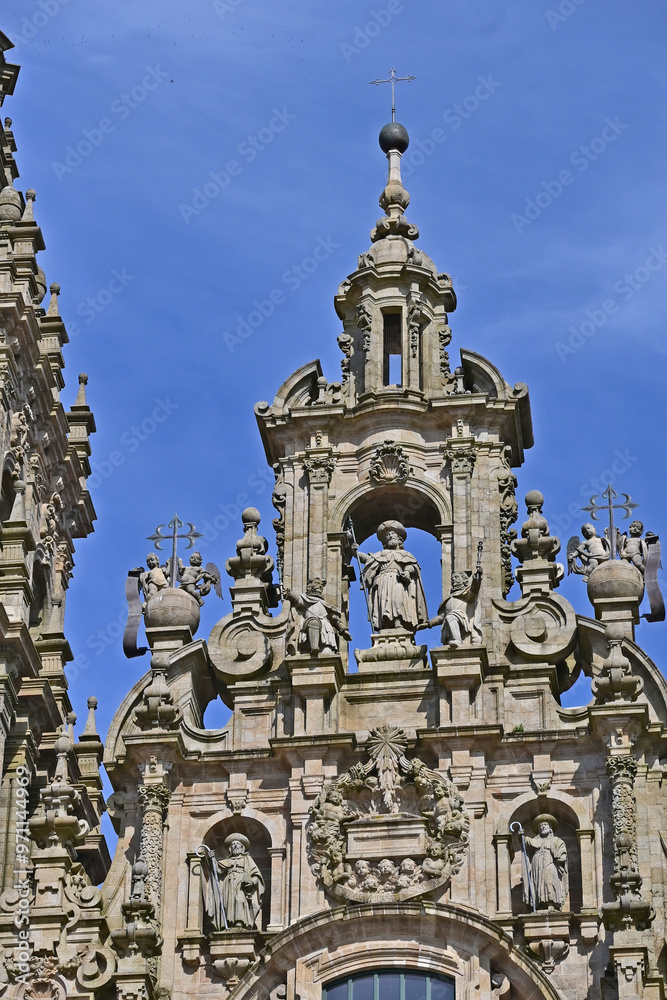 Fototapeta premium Santiago de Compostela, Galizia, la cattedrale - Spagna