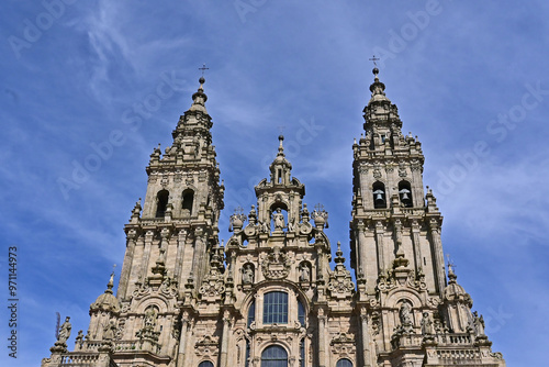 Santiago de Compostela, Galizia, la cattedrale - Spagna