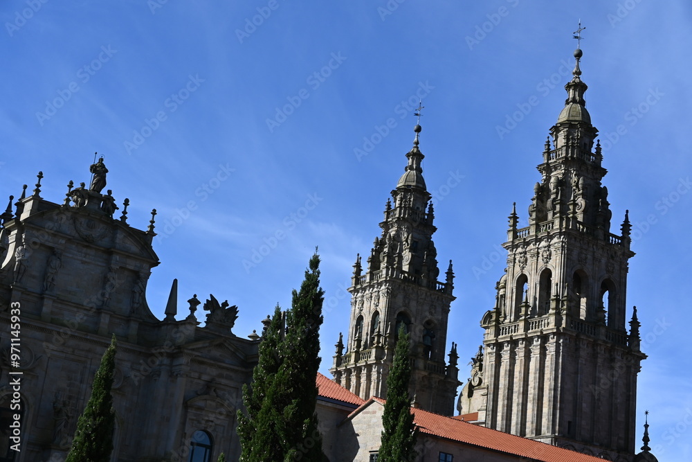 Fototapeta premium Santiago de Compostela, Galizia, la cattedrale - Spagna