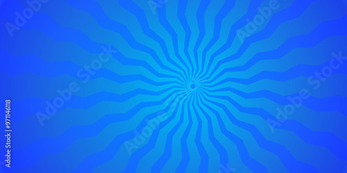 Abstract pop up comic line sun rays background. colorful pop art cartoon style, sunlight, sunburst background. vector illustration pattern beam rays. Spiral radial striped backdrop design.	
