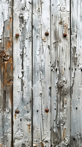 Wallpaper Mural White wooden background with distressed white wood planks. Torontodigital.ca