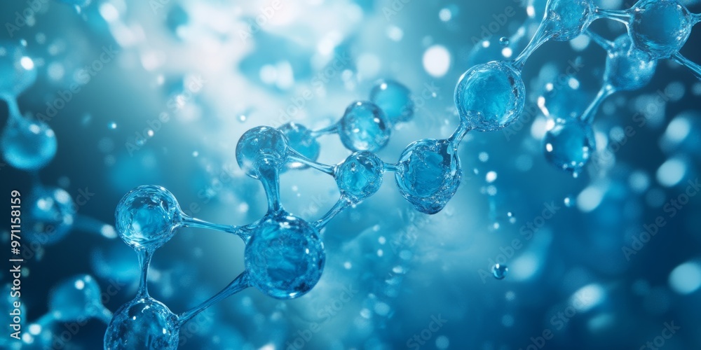 Vibrant Molecular Visualization Futuristic Digital Art Showcasing Scientific Discovery and Innovation Vibrant Molecular Visualization Futuristic Digital Art Showcasing Scientific Discovery and Innovation