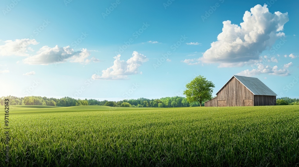 A smart barn equipped with weather-responsive systems A smart barn equipped with weather-responsive systems