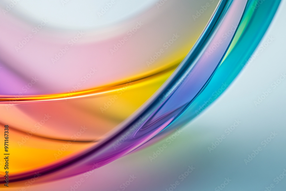 Abstract rainbow background design, 3d rendering Abstract rainbow background design, 3d rendering