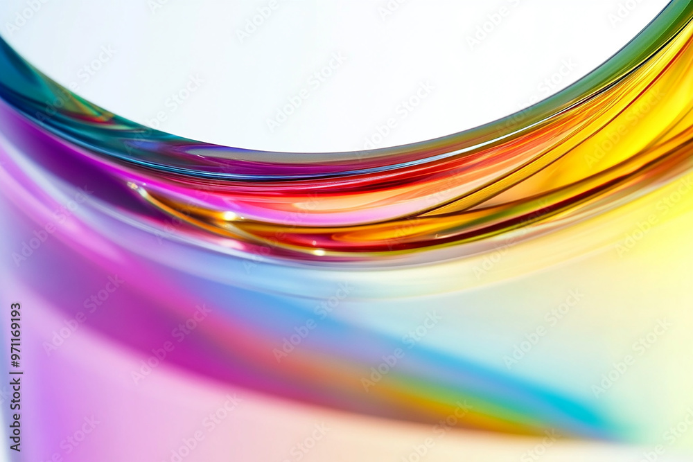 Abstract rainbow background design, 3d rendering Abstract rainbow background design, 3d rendering